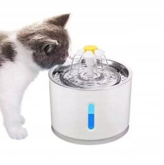DadyPet LED водяной фонтан цена и информация | Миски, ящики для корма | pigu.lt