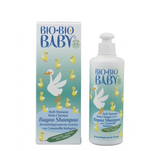 Šampūnas-dušo želė vaikams Pilogen Carezza Bio-Bio Baby, 250 ml цена и информация | Kosmetika vaikams ir mamoms | pigu.lt