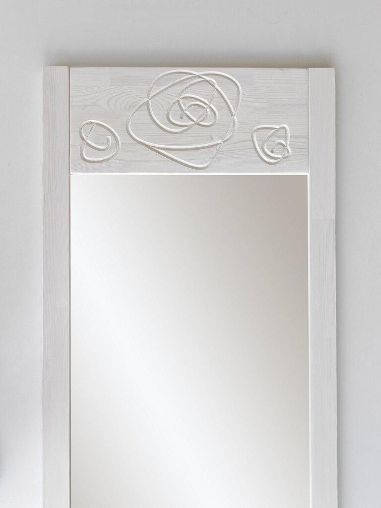 Veidrodis Asir, 55x155 cm, baltas kaina ir informacija | Veidrodžiai | pigu.lt