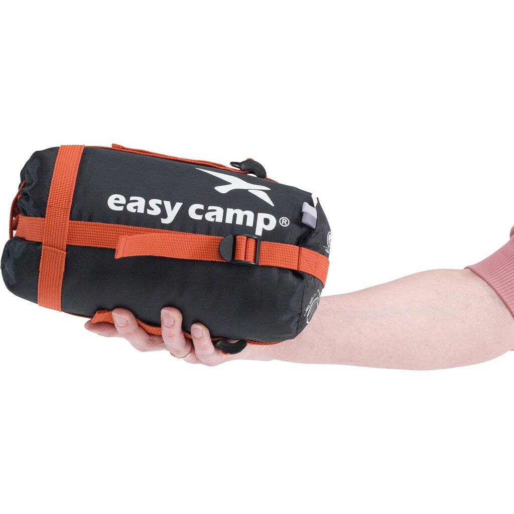 Miegmaišis Easy Camp Orbit 100 Compact, 225x80 cm, pilkas kaina ir informacija | Miegmaišiai | pigu.lt