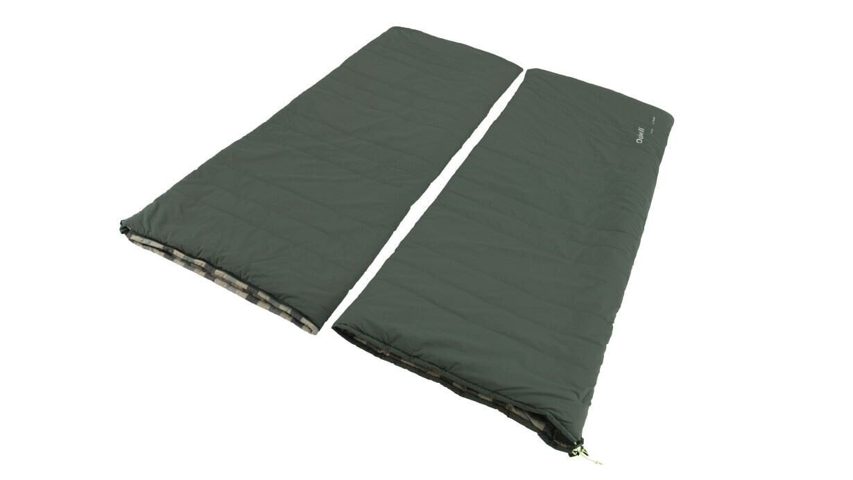 Miegmaišis Outwell Camper Lux Double, 235x150 cm, žalias kaina ir informacija | Miegmaišiai | pigu.lt