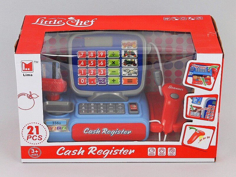 Žaislinis kasos aparatas Adar kaina ir informacija | Žaislai mergaitėms | pigu.lt