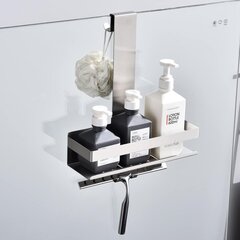 Pakabinama dušo lentyna HomeHeng, sidabrinė kaina ir informacija | Vonios kambario aksesuarai | pigu.lt