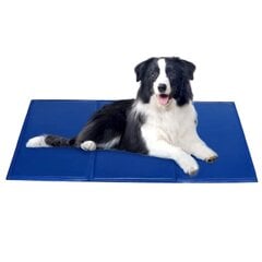Самоохлаждающийся коврик для домашних животных Pawzone, 90 x 50 cm, синий цена и информация | Лежаки, домики | pigu.lt