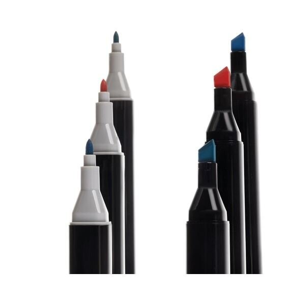 Dvipusiai markeriai-flomasteriai Sketch, 168 vnt. цена и информация | Piešimo, tapybos, lipdymo reikmenys | pigu.lt