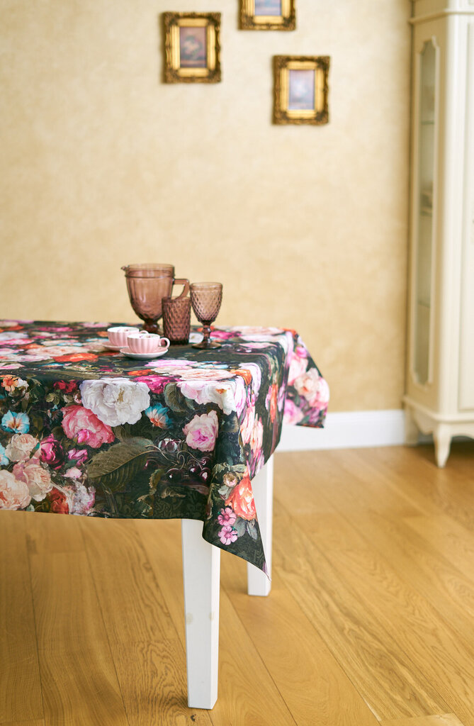 Hortensias Home staltiesė, 190x140 cm kaina ir informacija | Staltiesės, servetėlės | pigu.lt