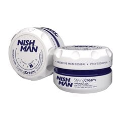 Plaukų formavimo kreminis vaškas Nishman Hair Styling Cream N.6 Extra Hold vyrams, 100 ml цена и информация | Средства для укладки волос | pigu.lt