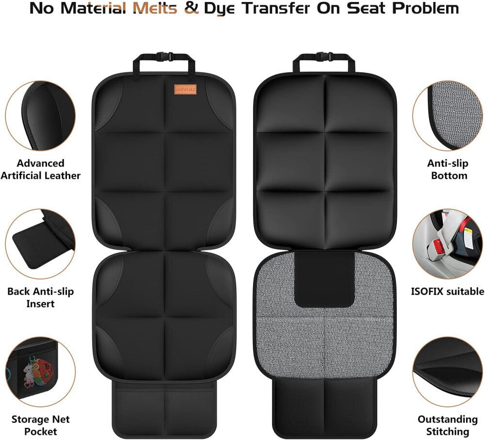 Automobilio sėdynės apsaugos komplektas Smart Elf, 2vnt kaina ir informacija | Sėdynių užvalkalai, priedai | pigu.lt