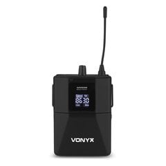 Комплект беспроводного микрофона Vonyx WM55B с функцией Plug-and-Play UHF цена и информация | Микрофоны | pigu.lt