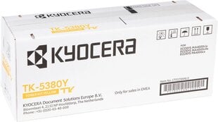 Лазерный картридж Kyocera TK-5380Y (1T02Z0ANL0), желтый цена и информация | Картриджи для струйных принтеров | pigu.lt