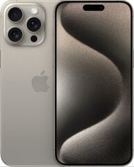 Apple iPhone 15 Pro Max Natural Titanium Мобильный телефон 256GB цена и информация | Мобильные телефоны | pigu.lt