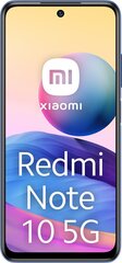 Xiaomi Redmi Note 10 5G 4/128 GB blue kaina ir informacija | Mobilieji telefonai | pigu.lt