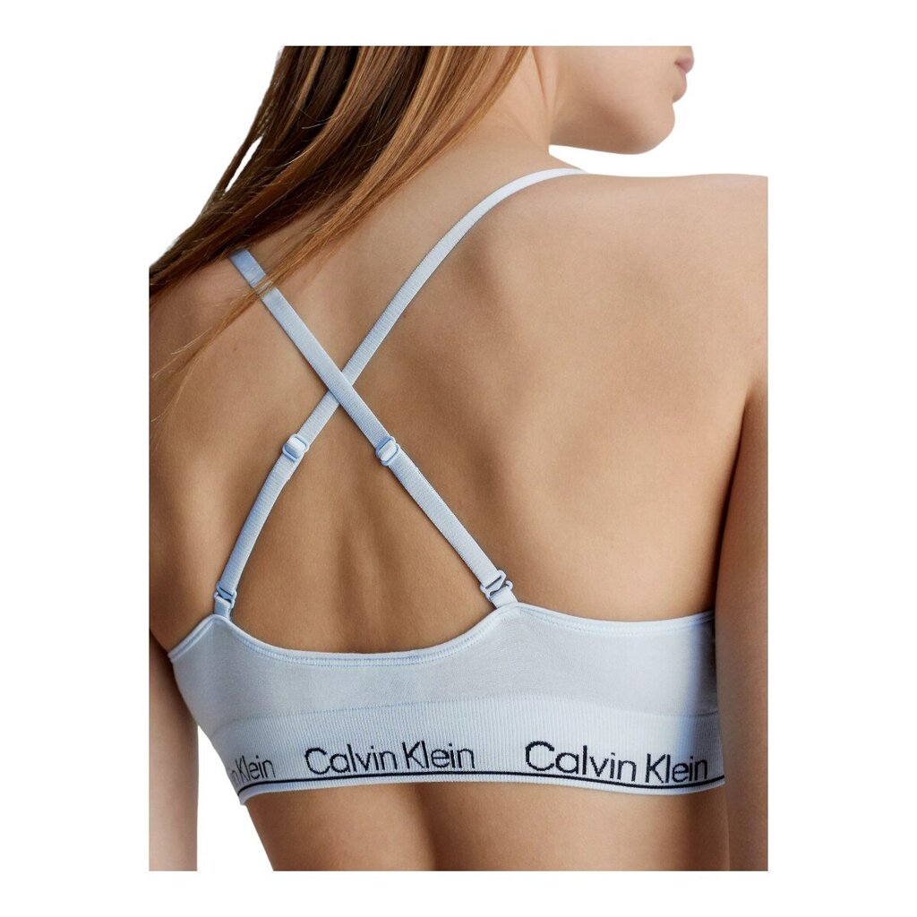 Sportinė liemenėlė moterims Calvin Klein 84712, pilka kaina ir informacija | Liemenėlės | pigu.lt