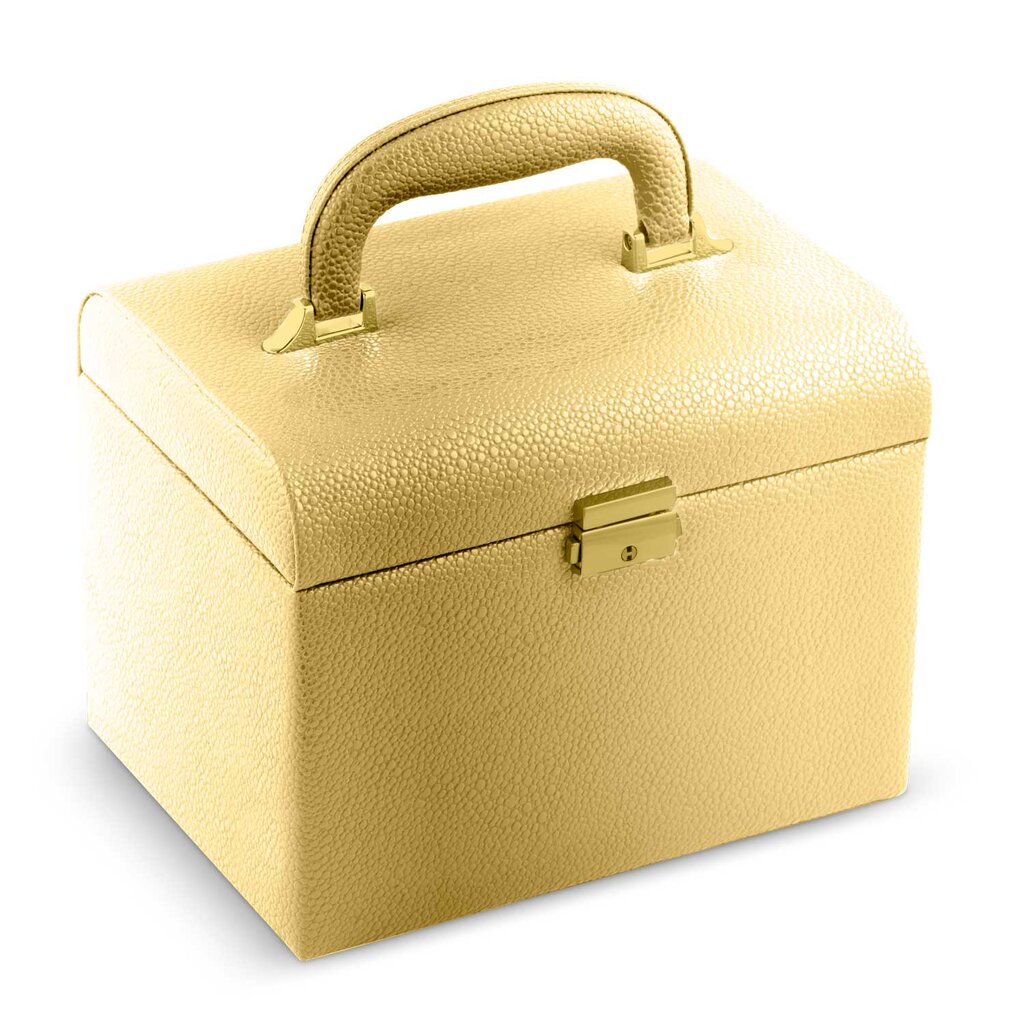 Kosmetikos lagaminas Massido MS601, auksinis kaina ir informacija | Kosmetinės, veidrodėliai | pigu.lt