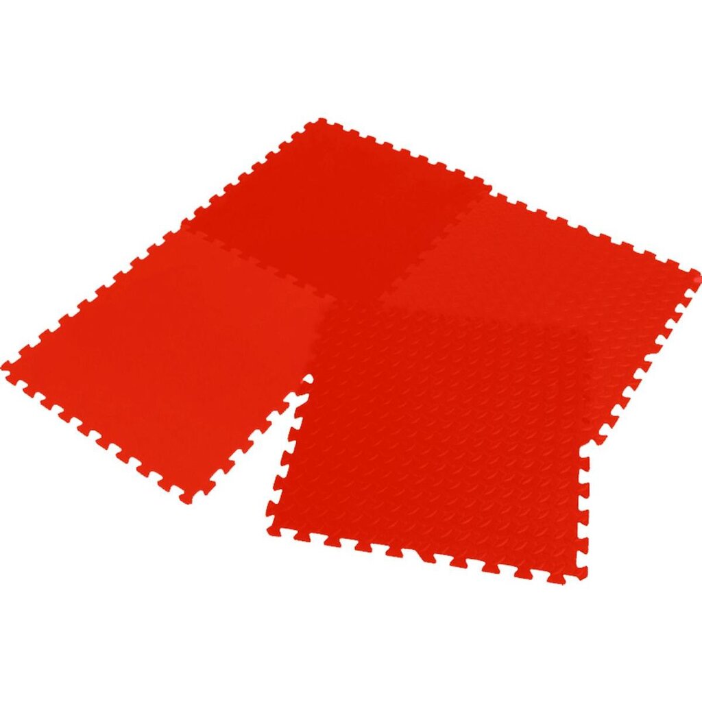 Putplasčio kilimėlis, 60x60, raudonas kaina ir informacija | Lavinimo kilimėliai | pigu.lt