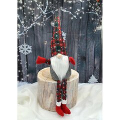 декоративный гном, 20 см, темно-синий цена и информация | Рождественские украшения | pigu.lt