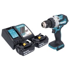 Аккумуляторная ударная дрель Makita 18 v с аккумулятором цена и информация | Шуруповерты, дрели | pigu.lt