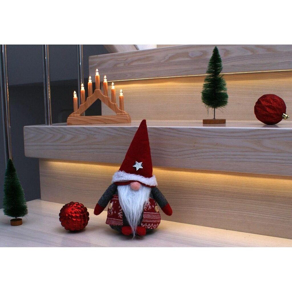 Kalėdinė dekoracija Nykštukas цена и информация | Kalėdinės dekoracijos | pigu.lt