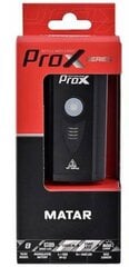 Priekinis žibintas ProX Matar 900Lm USB, juodas kaina ir informacija | Žibintai ir atšvaitai dviračiams | pigu.lt