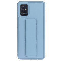 „Finger Grip“ Kickstand  твердый силиконовый (TPU) чехол - синий (Galaxy A51) цена и информация | Чехлы для телефонов | pigu.lt