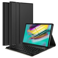 Atverčiamas dėklas su klaviatūra - juodas (Galaxy Tab S5e) kaina ir informacija | Planšečių, el. skaityklių dėklai | pigu.lt