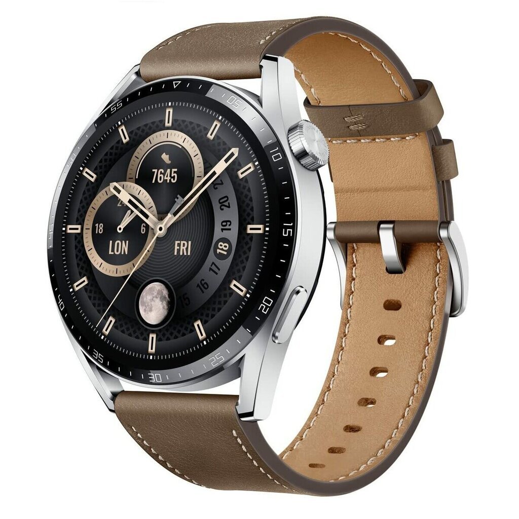 Huawei Watch GT 3, Brown kaina ir informacija | Išmanieji laikrodžiai (smartwatch) | pigu.lt