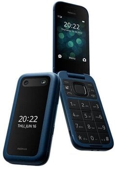 Prekė su pažeidimu.Nokia 2660 Flip 4G 1GF011GPG1A02 Blue kaina ir informacija | Prekės su pažeidimu | pigu.lt