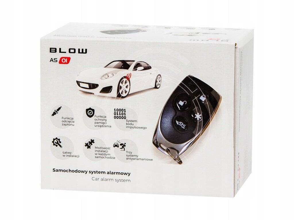 Automobilinė signalizacija Blow AS OI цена и информация | Automobilių 12V el. priedai | pigu.lt