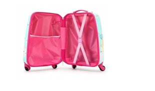 Детский чемодан, котик, розовый. цена и информация | Чемоданы, дорожные сумки  | pigu.lt