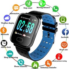WearFit A6 Blue kaina ir informacija | Išmanieji laikrodžiai (smartwatch) | pigu.lt