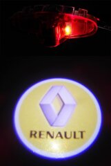 Durelėse montuojami logotipo halogramos šviestuvai 2 vnt. kaina ir informacija | Automobilių 12V el. priedai | pigu.lt