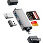 Litelife Atminties kortelių skaitytuvo adapteris цена и информация | Adapteriai, USB šakotuvai | pigu.lt