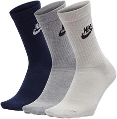 Kojinės vyrams Nike DX5025 903, įvairių spalvų, 3 poros kaina ir informacija | Vyriškos kojinės | pigu.lt