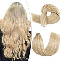Prisegami plaukai moterims Silk-co, 40 cm, 50 g цена и информация | Аксессуары для волос | pigu.lt