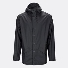 Rains unisex lietpaltis 1201 01, juodas цена и информация | Мужские куртки | pigu.lt