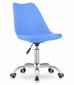 Pasukama kėdė Leobert, mėlyna kaina ir informacija | Biuro kėdės | pigu.lt