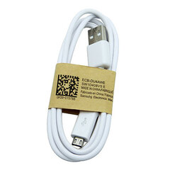 Кабель питания Deep-Tech ECB-DU4AWE универсальный USB 2.0 на Micro USB для данных и зарядки 1м белый (OEM) цена и информация | Кабели для телефонов | pigu.lt