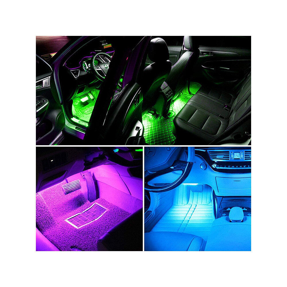 Automobilio salono RGB LED lemputė, Verk Group kaina ir informacija | Auto reikmenys | pigu.lt