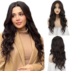 Plaukų perukas moterims Feshfen, 65 cm kaina ir informacija | Plaukų aksesuarai | pigu.lt
