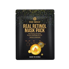 PAX MOLY маска для лица Real Retinol , 25 мл.X10 шт. цена и информация | Маски для лица, патчи для глаз | pigu.lt