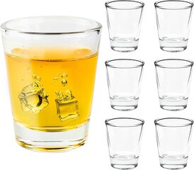 Stiklinės, 40 ml, 6 vnt kaina ir informacija | Taurės, puodeliai, ąsočiai | pigu.lt