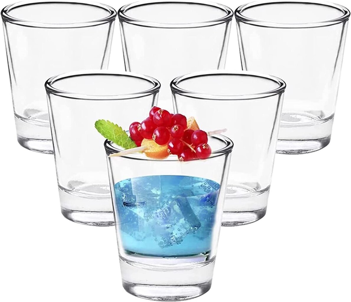 Stiklinės, 40 ml, 6 vnt kaina ir informacija | Taurės, puodeliai, ąsočiai | pigu.lt