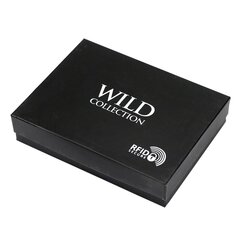 Piniginė vyrams Wild 125601 - Juoda, raudona kaina ir informacija | Vyriškos piniginės, kortelių dėklai | pigu.lt