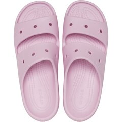 Šlepetės moterims Crocs™, rožinės kaina ir informacija | Šlepetės moterims | pigu.lt