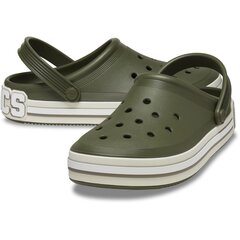 Šlepetės moterims Crocs™, žalios kaina ir informacija | Šlepetės moterims | pigu.lt