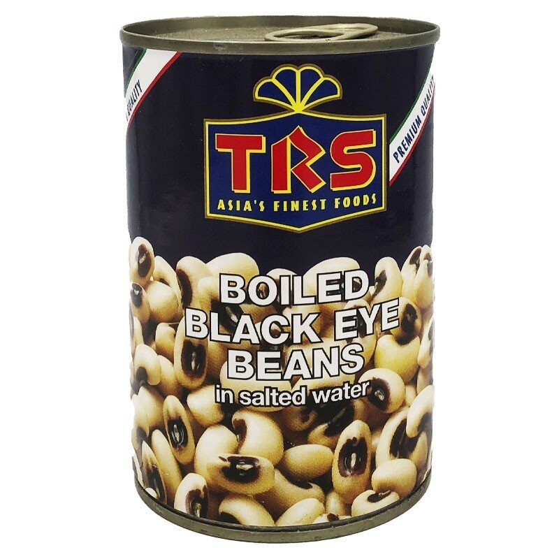 Virtos juodaakės pupelės Black Eye Beans TRS, 400g цена и информация | Konservuotas maistas | pigu.lt