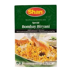 Prieskonių mišinys Shan Bombay Biryani, 60 g kaina ir informacija | Prieskoniai, prieskonių rinkiniai | pigu.lt