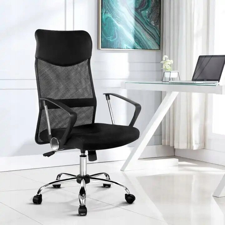 Ergonomiška biuro kėdė MM0023, juoda цена и информация | Biuro kėdės | pigu.lt