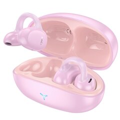 HOCO wireless bluetooth headset TWS OWS EW57 pink kaina ir informacija | Ausinės | pigu.lt