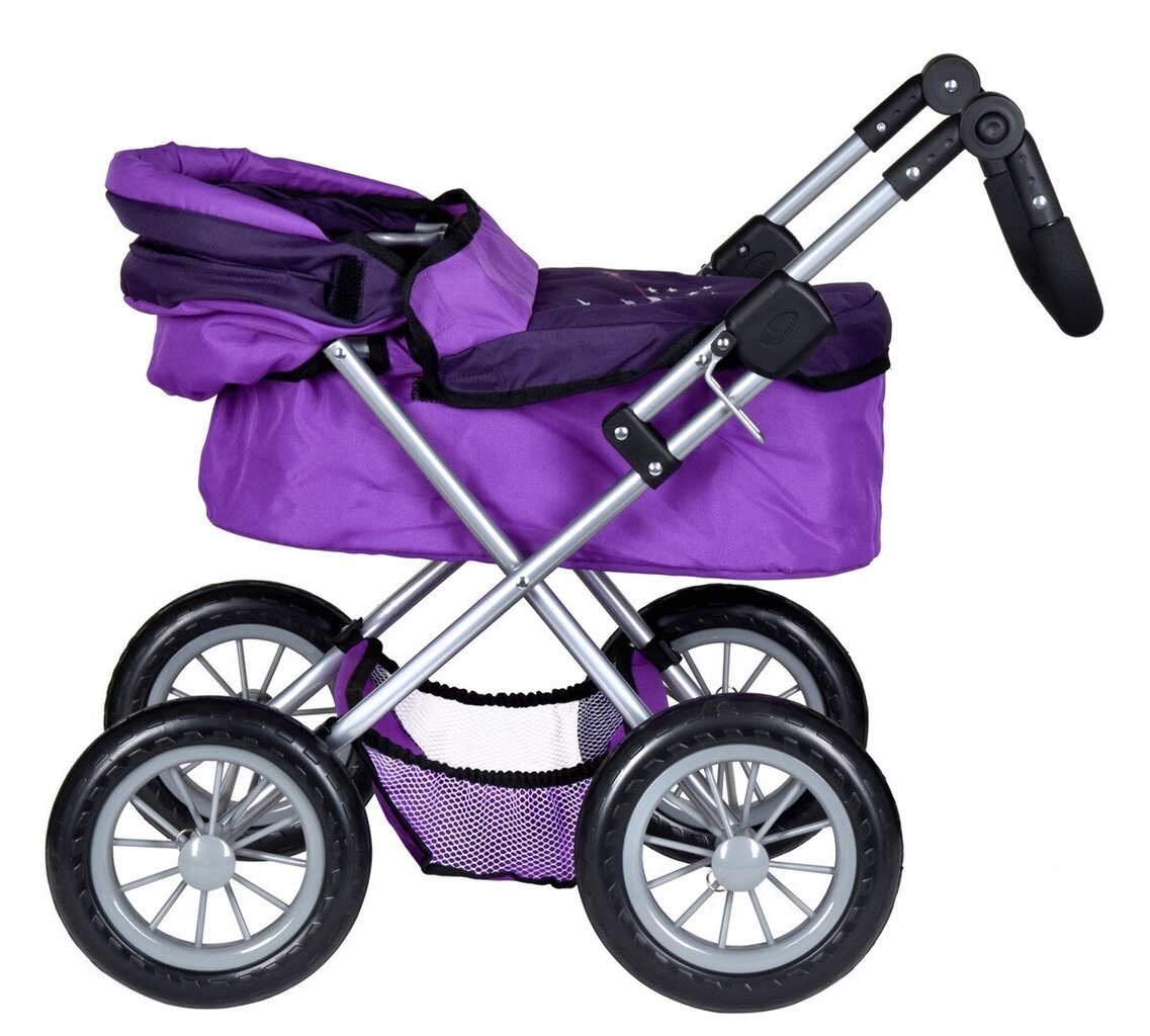 Vežimėlis lėlėms Bayer Trendy 13112AA, violetinis kaina ir informacija | Žaislai mergaitėms | pigu.lt